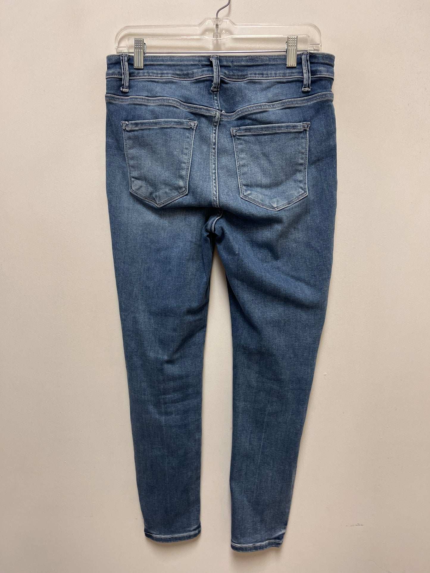 Jeans Skinny By Flying Monkey In Blue Denim, Size: 12