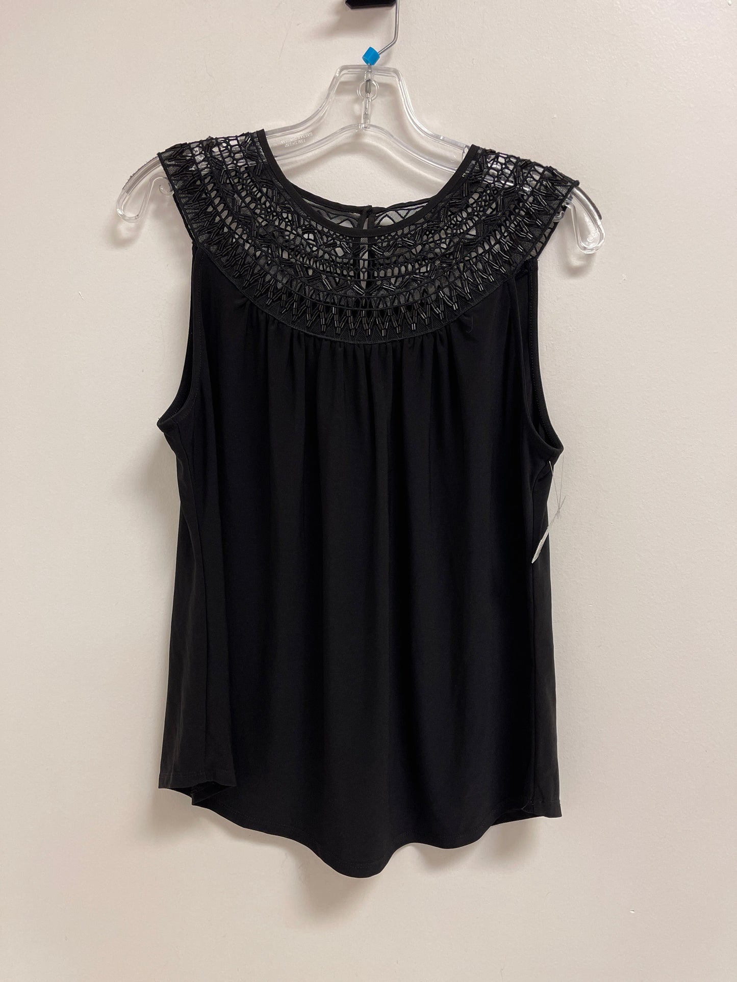 Top Sleeveless By White House Black Market In Black, Size: M