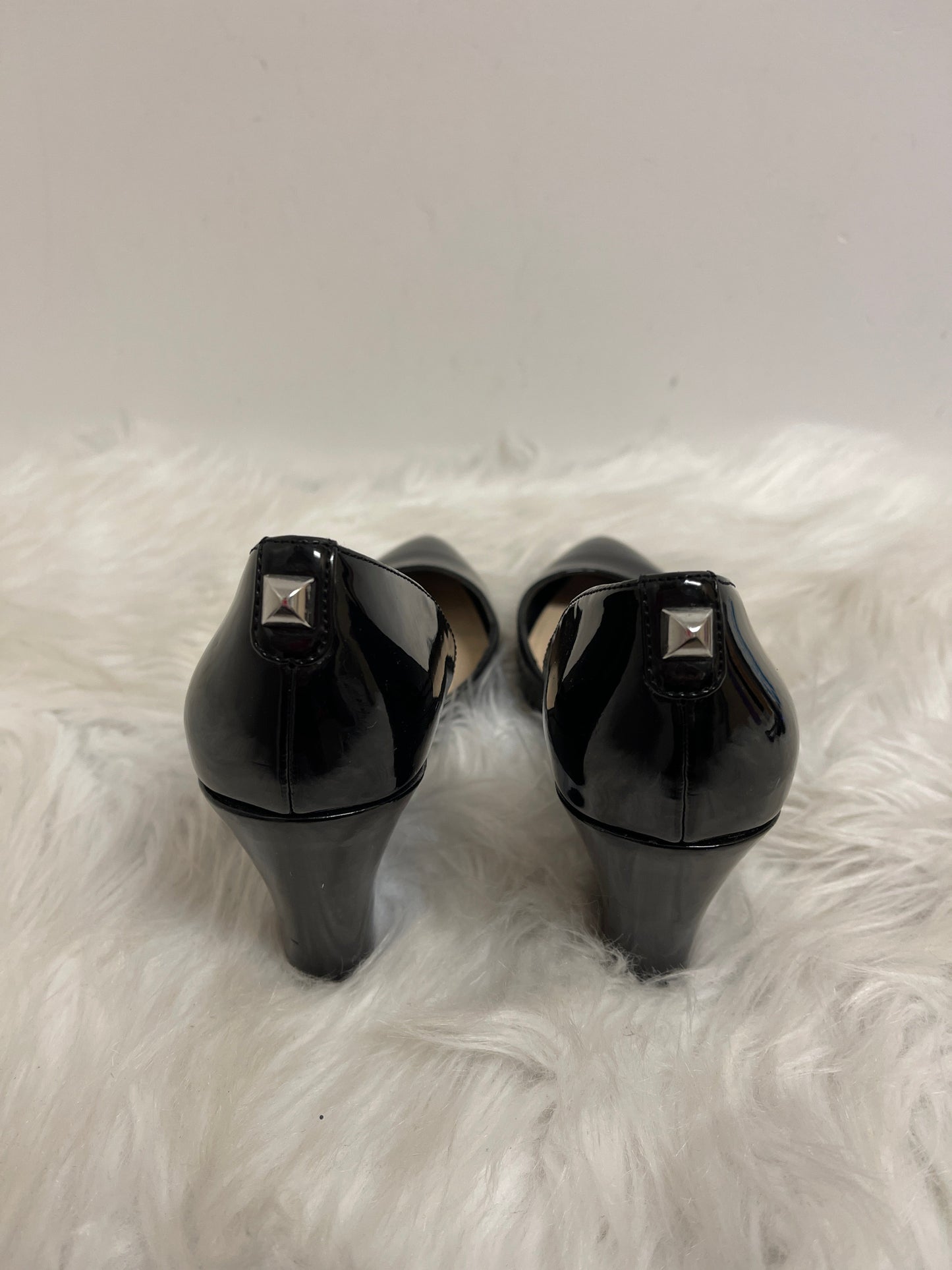 Shoes Heels Wedge By Nine West In Black, Size: 5