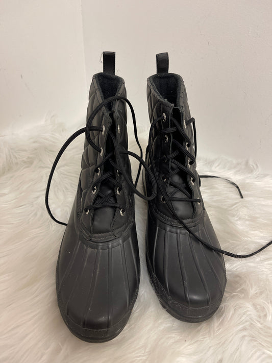 Boots Rain By Sperry In Black, Size: 7