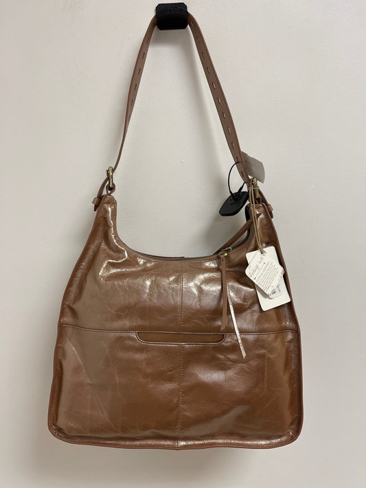 Handbag Leather By Hobo Intl, Size: Large