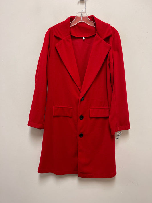 Coat Other By Clothes Mentor In Red, Size: L