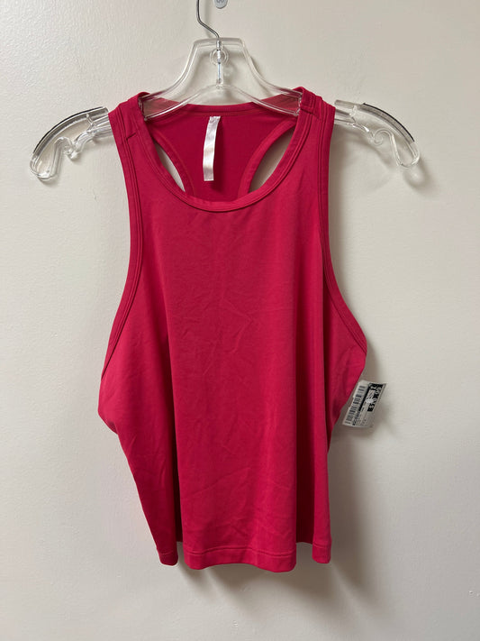 Athletic Tank Top By Fabletics In Pink, Size: S