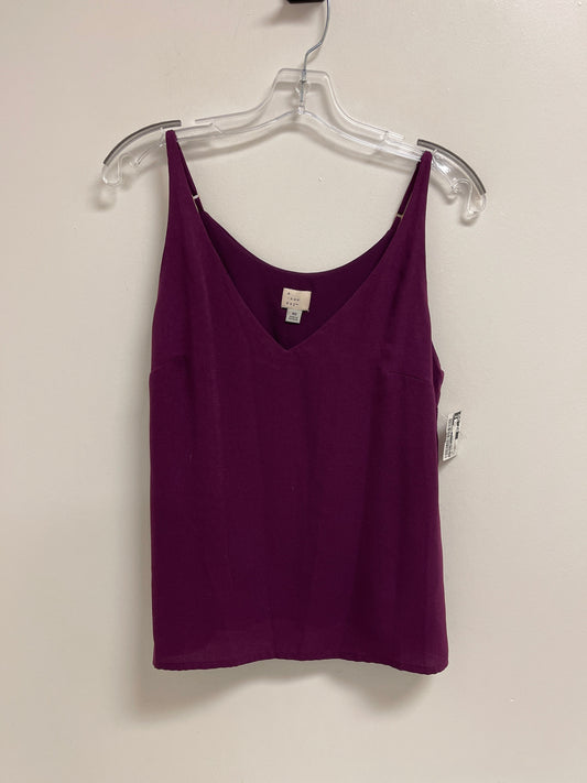 Top Sleeveless By A New Day In Purple, Size: Xs