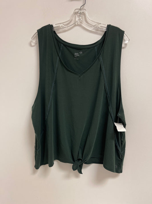 Athletic Tank Top By Gapfit In Green, Size: 2x