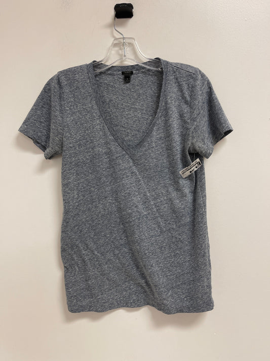 Top Short Sleeve By J. Crew In Grey, Size: S