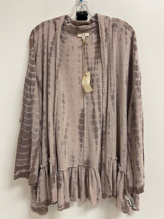 Kimono By Easel In Brown, Size: S