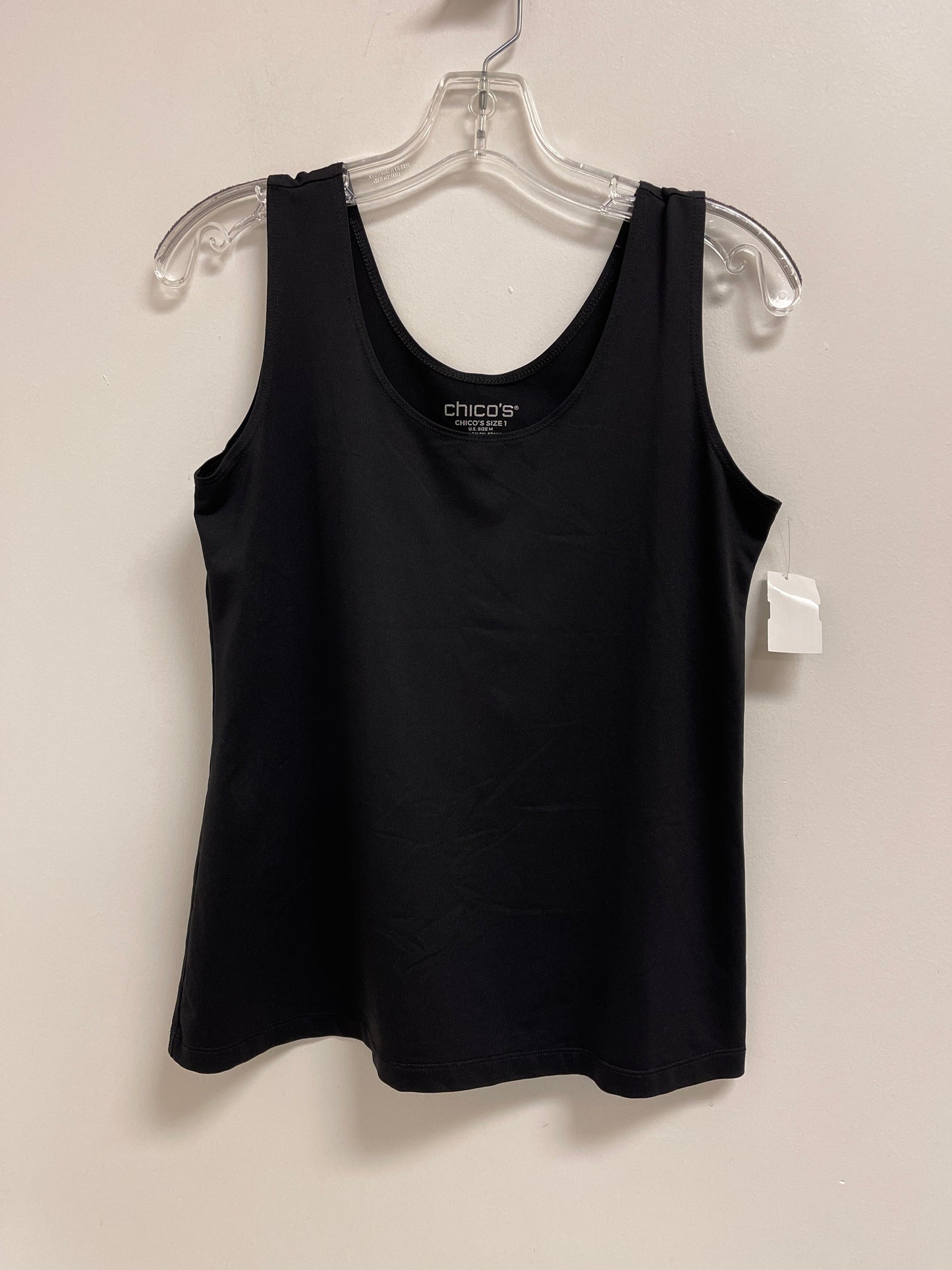 Tank Top By Chicos In Black, Size: M