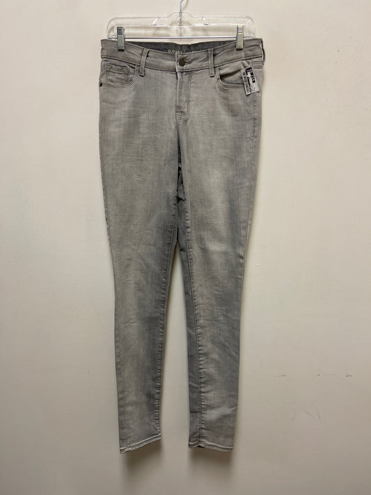 Jeans Skinny By Old Navy In Grey Denim, Size: 6