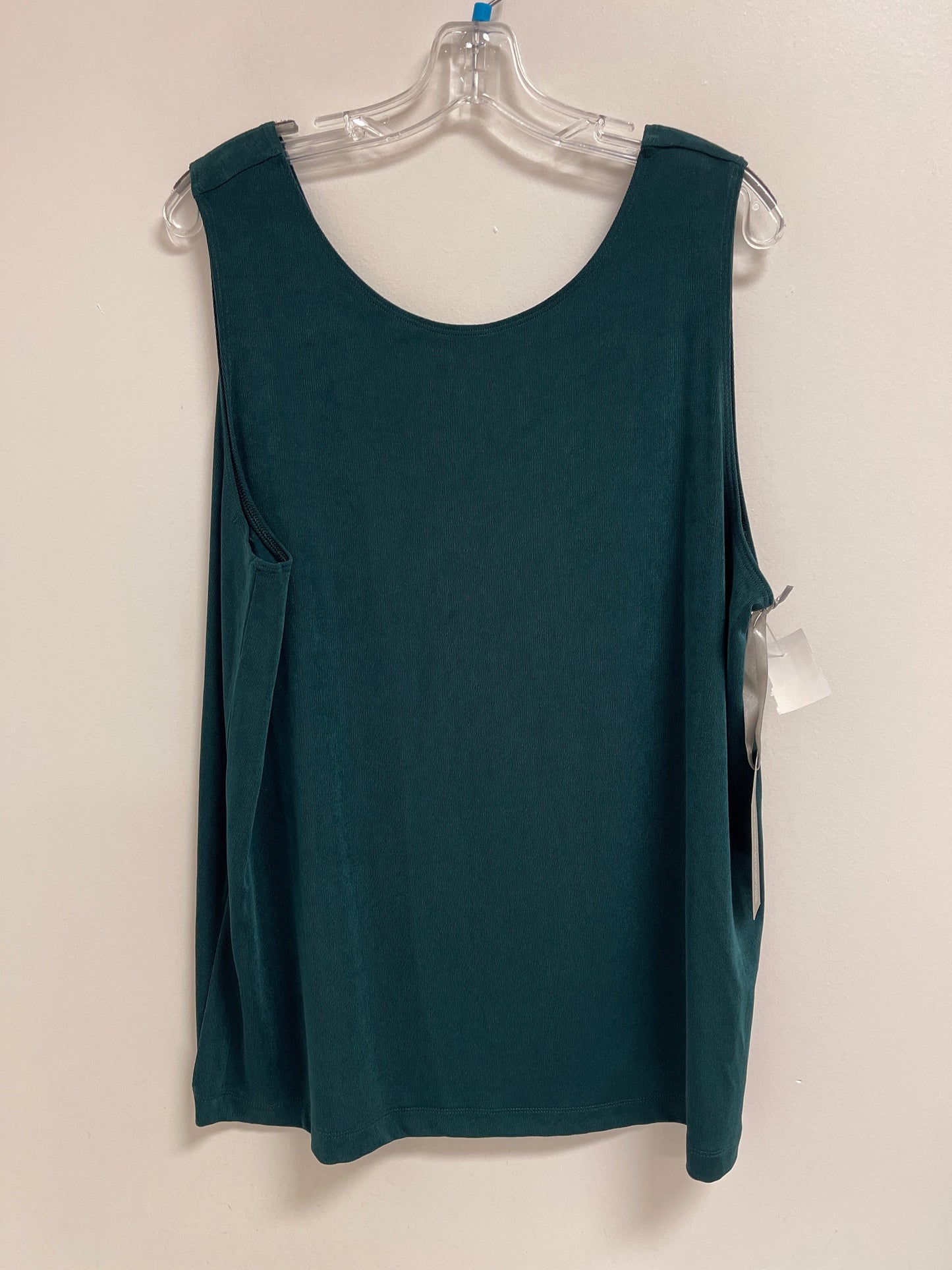 Tank Top By Chicos In Green, Size: 2x