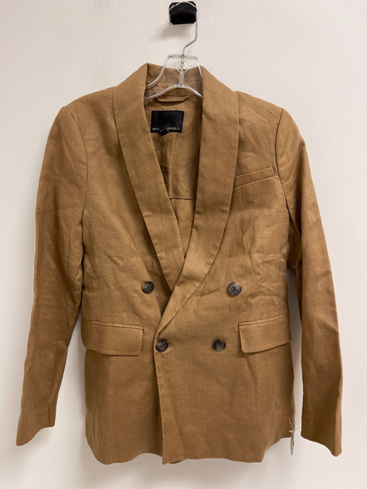 Blazer By Banana Republic In Brown, Size: Xs