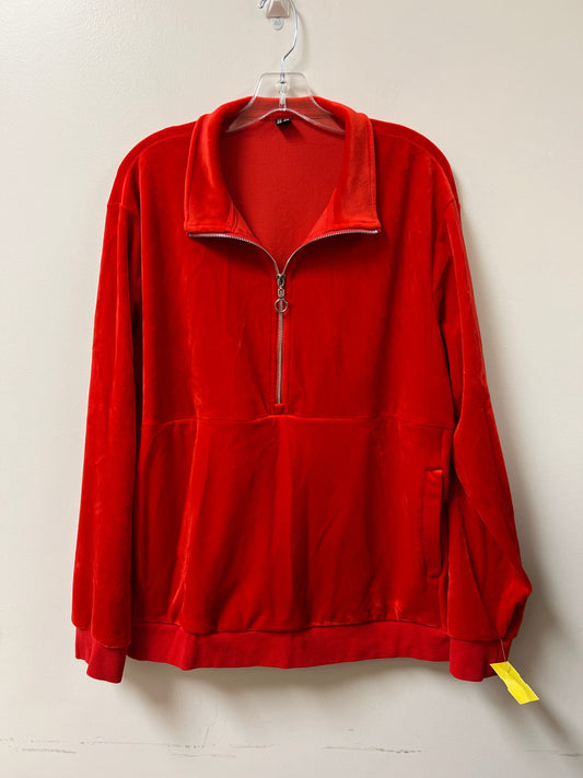 Jacket Other By Clothes Mentor In Red, Size: 2x