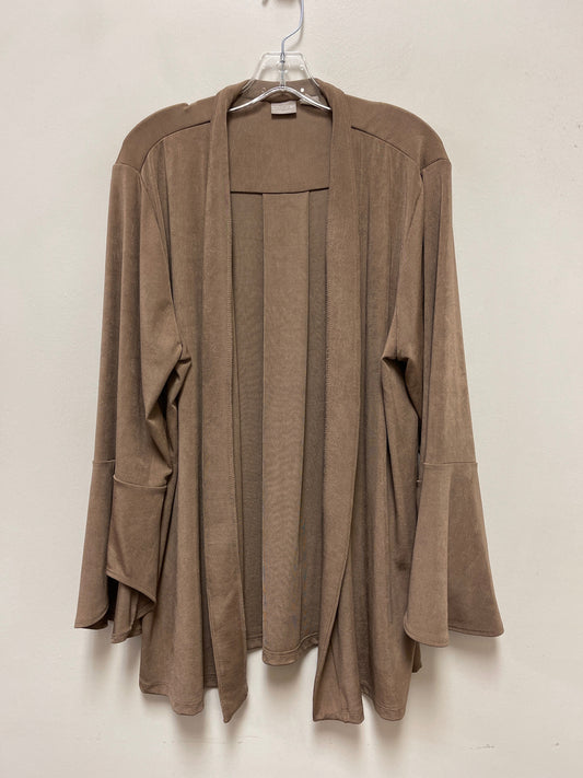 Cardigan By Chicos In Brown, Size: 2x