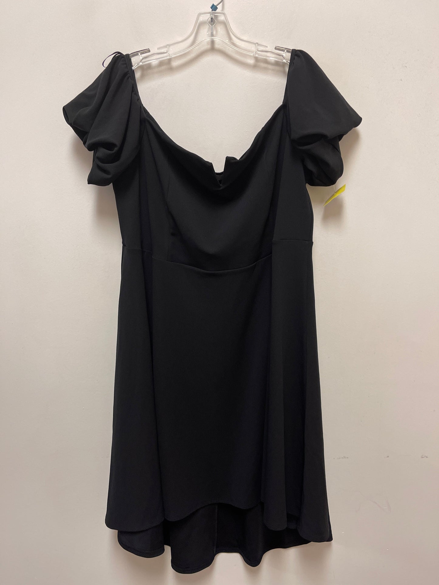 Dress Casual Short By Clothes Mentor In Black, Size: 2x