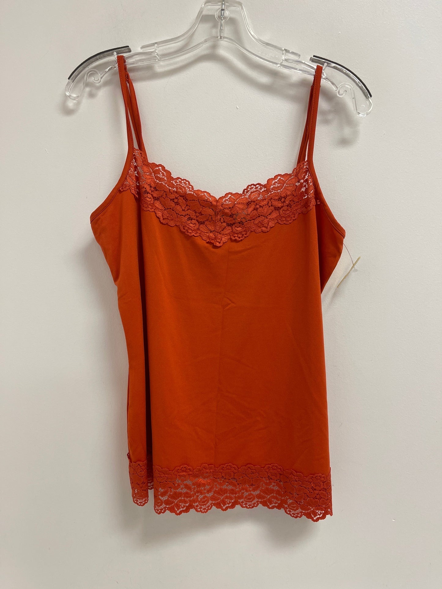 Tank Top By Cato In Orange, Size: L