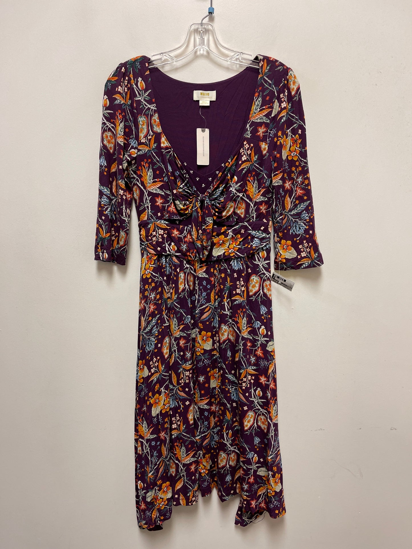 Dress Casual Midi By Maeve In Purple, Size: S