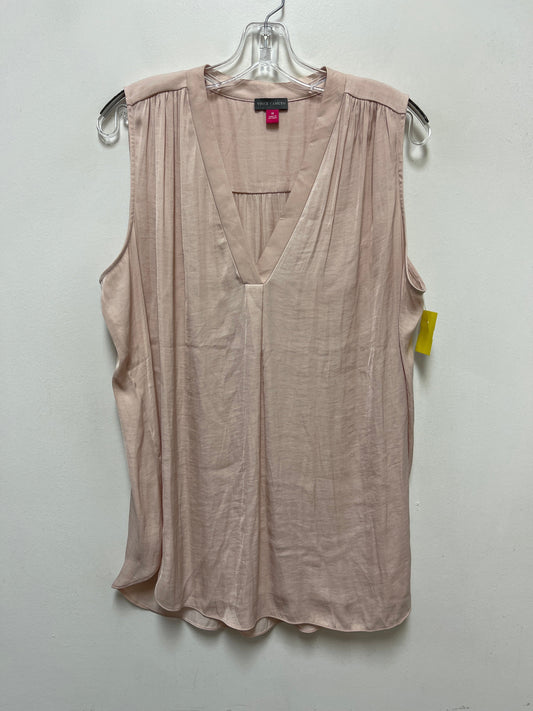 Top Sleeveless By Vince Camuto In Pink, Size: 1x