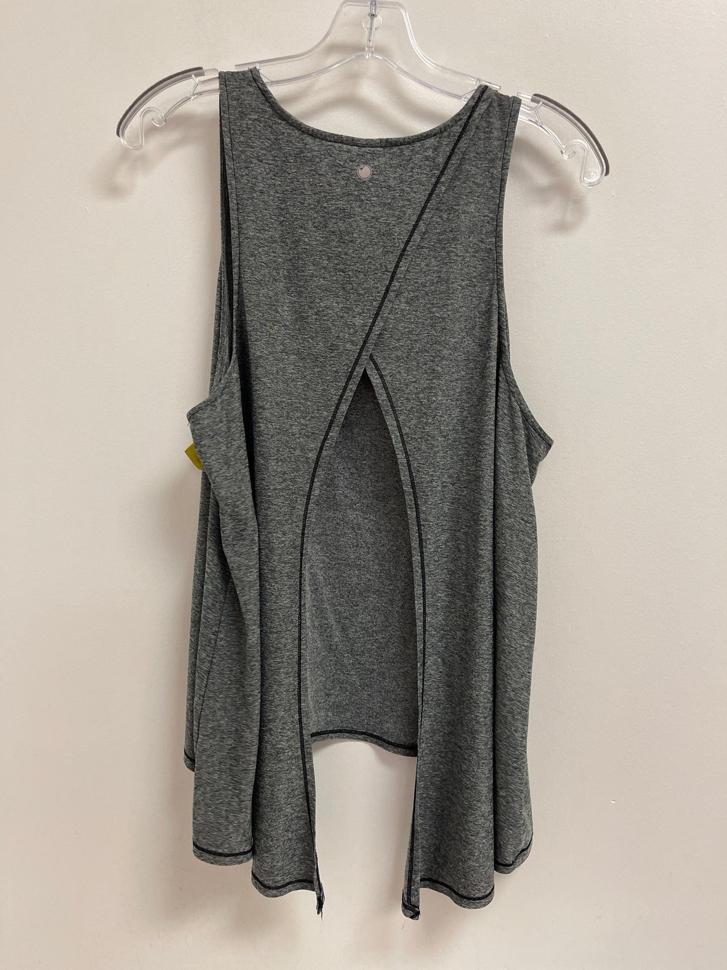 Athletic Tank Top By Clothes Mentor In Grey, Size: Xl