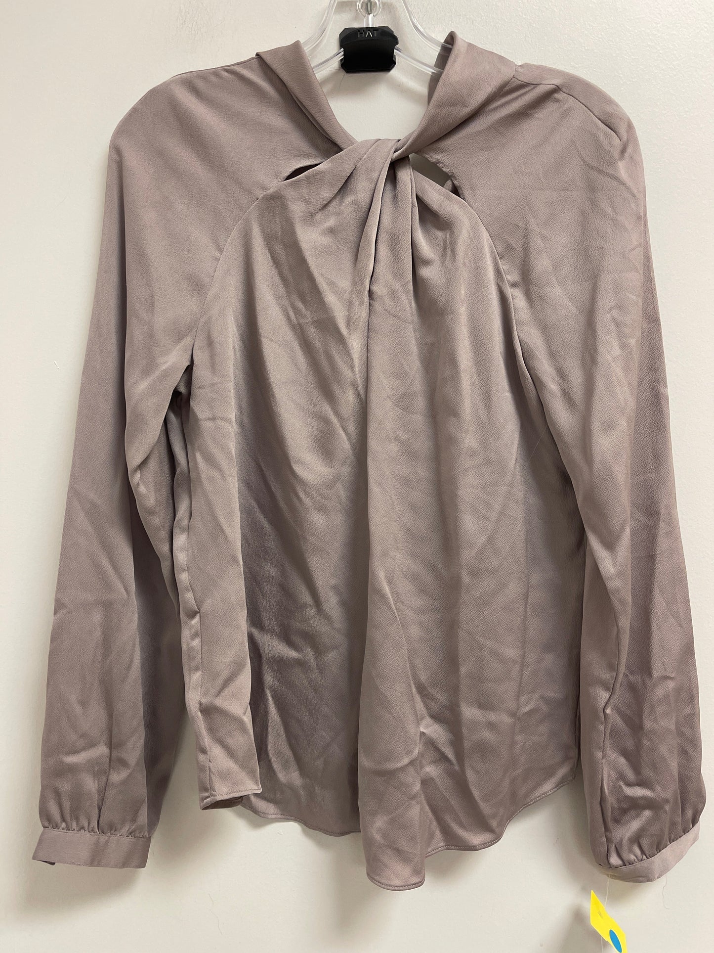 Top Long Sleeve By Banana Republic In Grey, Size: S