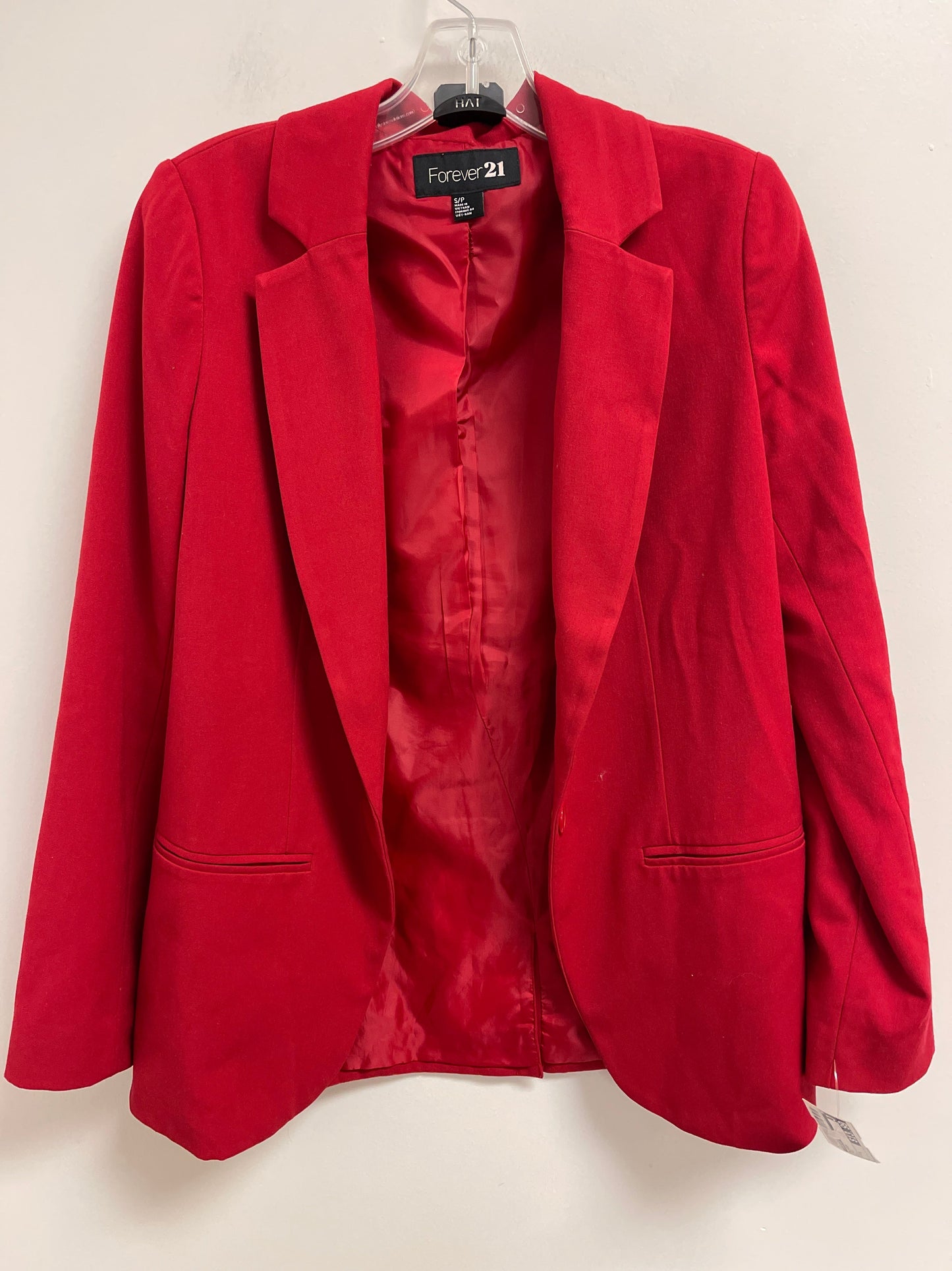 Blazer By Forever 21 In Red, Size: S