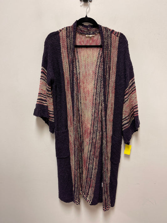 Cardigan By Easel In Purple, Size: M