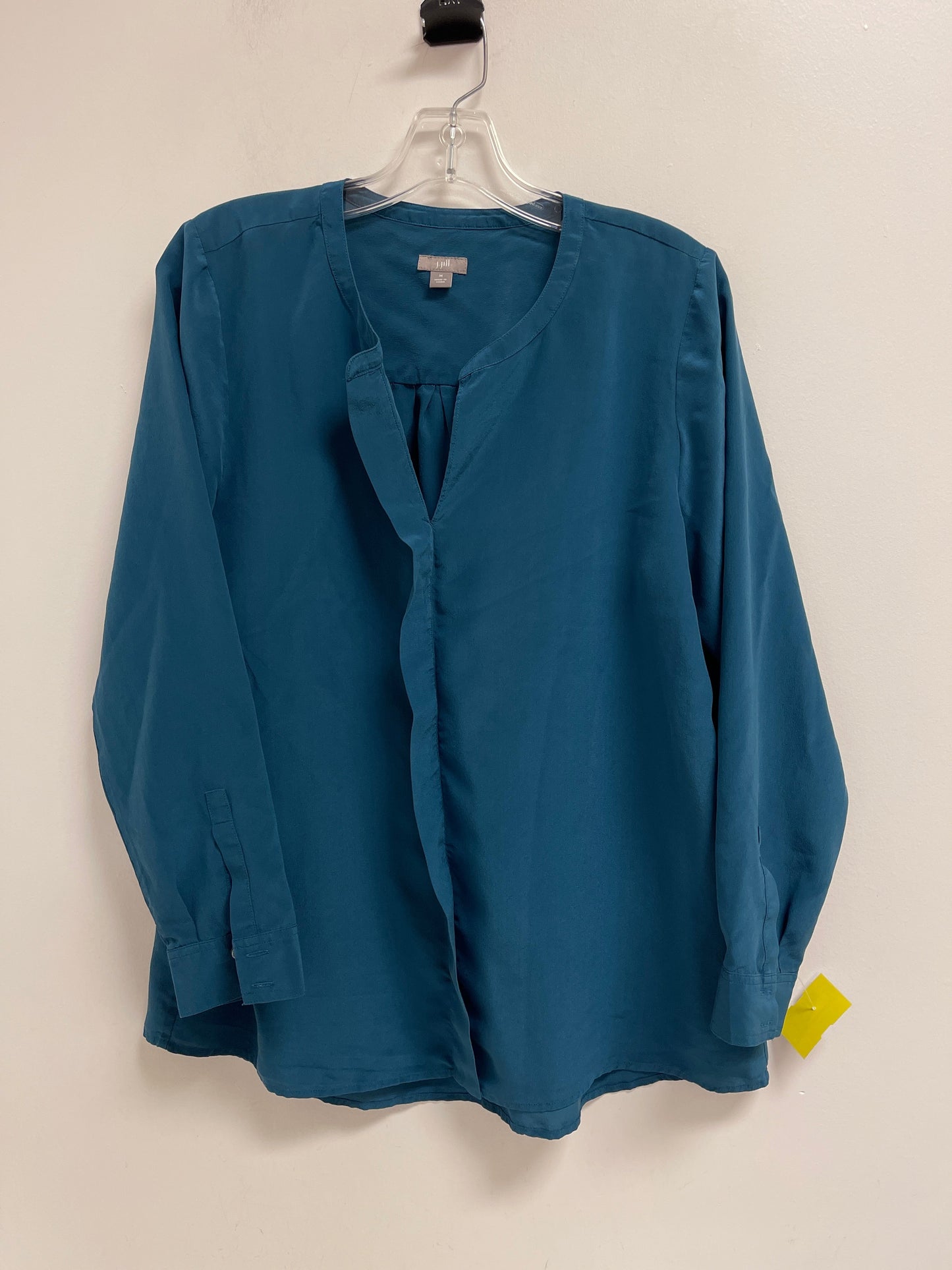 Top Long Sleeve By J. Jill In Blue, Size: M