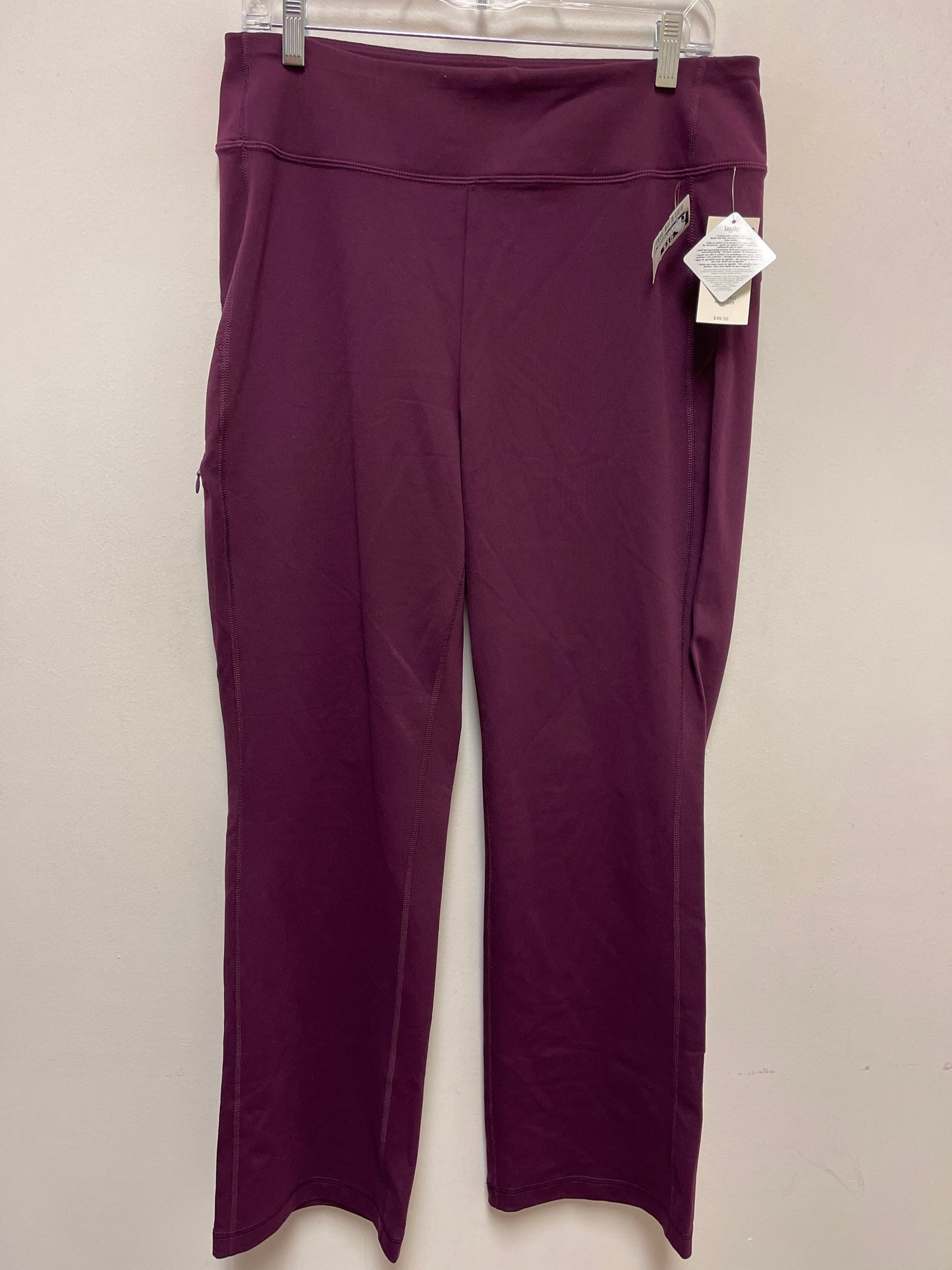 Athletic Leggings By Duluth Trading In Purple, Size: M