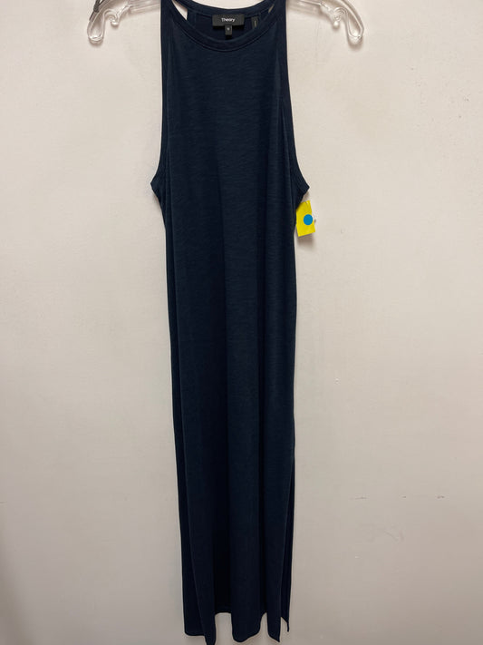 Dress Casual Maxi By Theory In Navy, Size: M