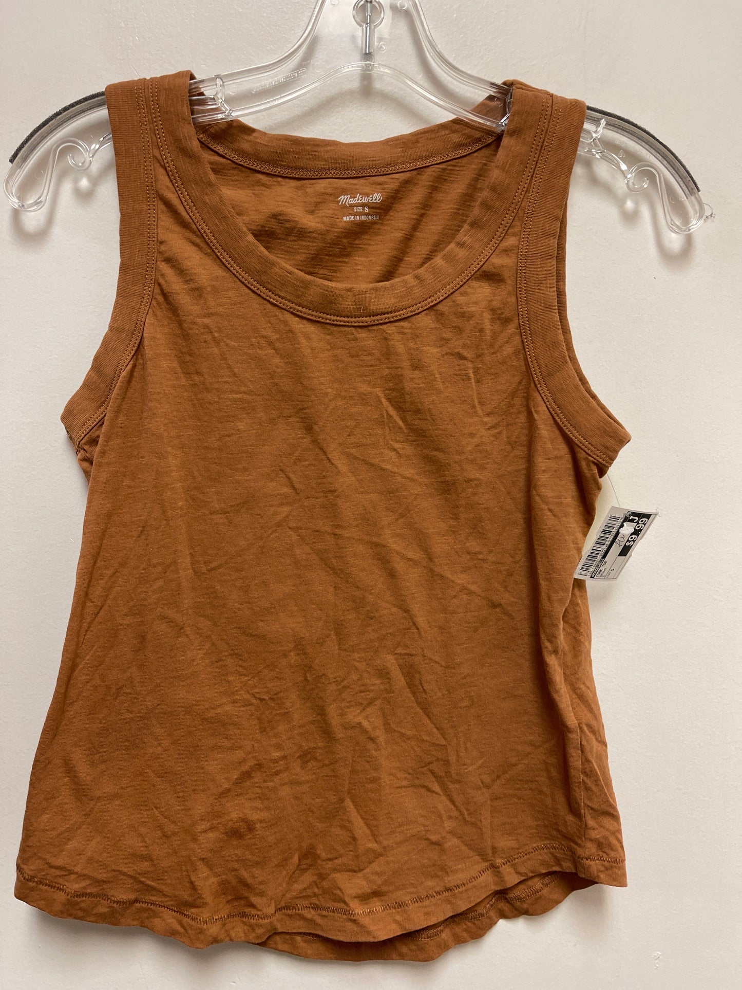 Tank Top By Madewell In Brown, Size: S