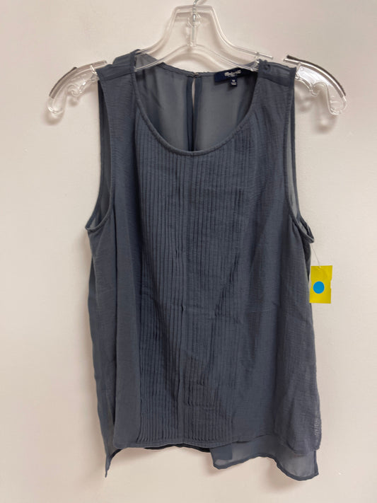 Top Sleeveless By Madewell In Grey, Size: M