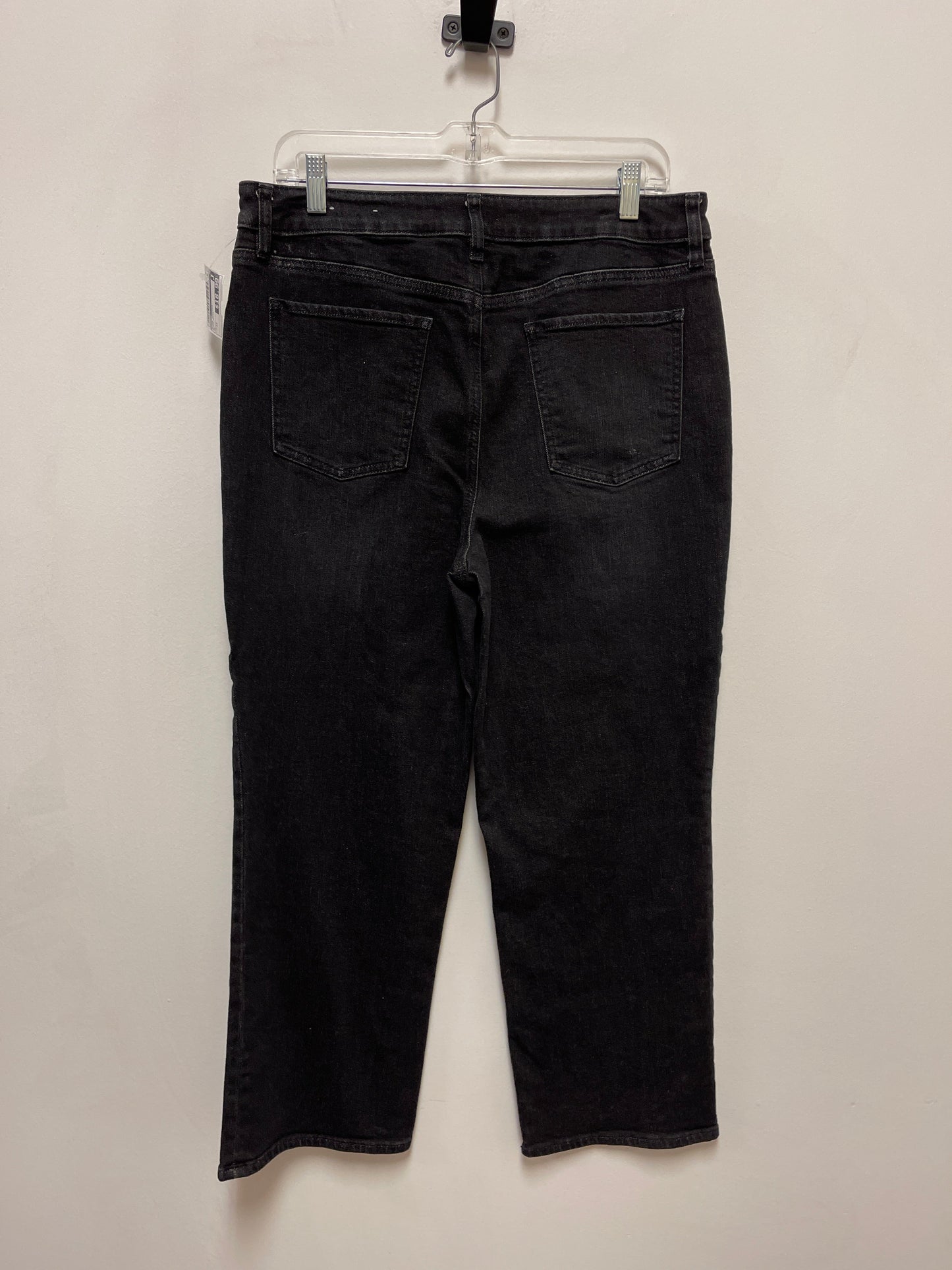 Jeans Cropped By Chicos In Black Denim, Size: 12