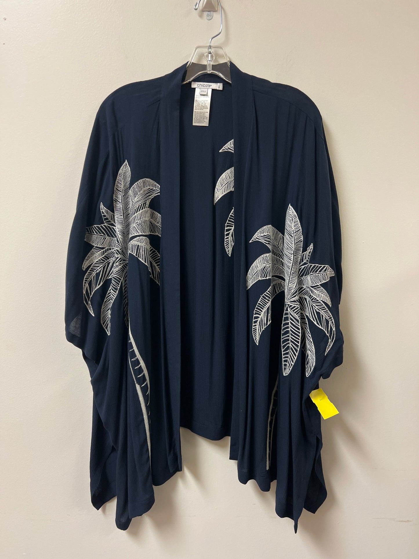 Kimono By Chicos In Navy, Size: L