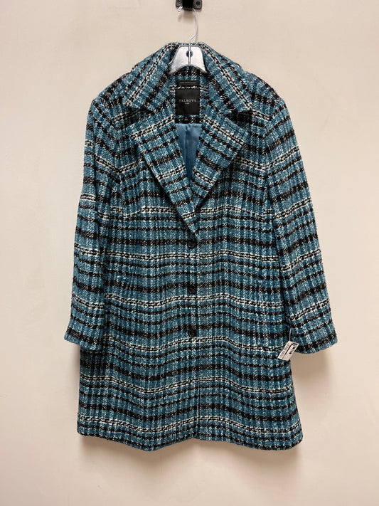 Coat Other By Talbots In Black & Blue, Size: 2x