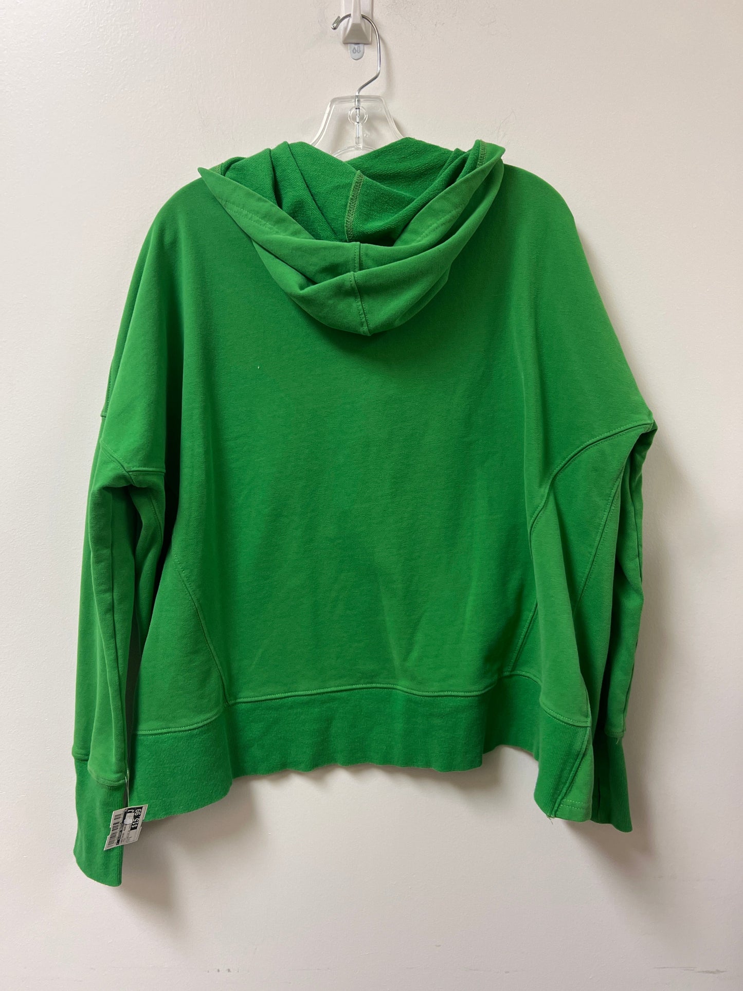 Sweatshirt Hoodie By Clothes Mentor In Green, Size: S