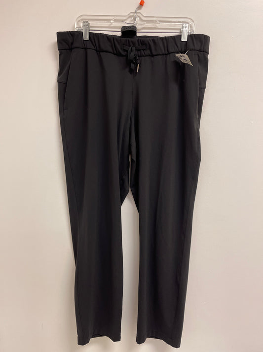 Athletic Pants By Lululemon In Black, Size: 12