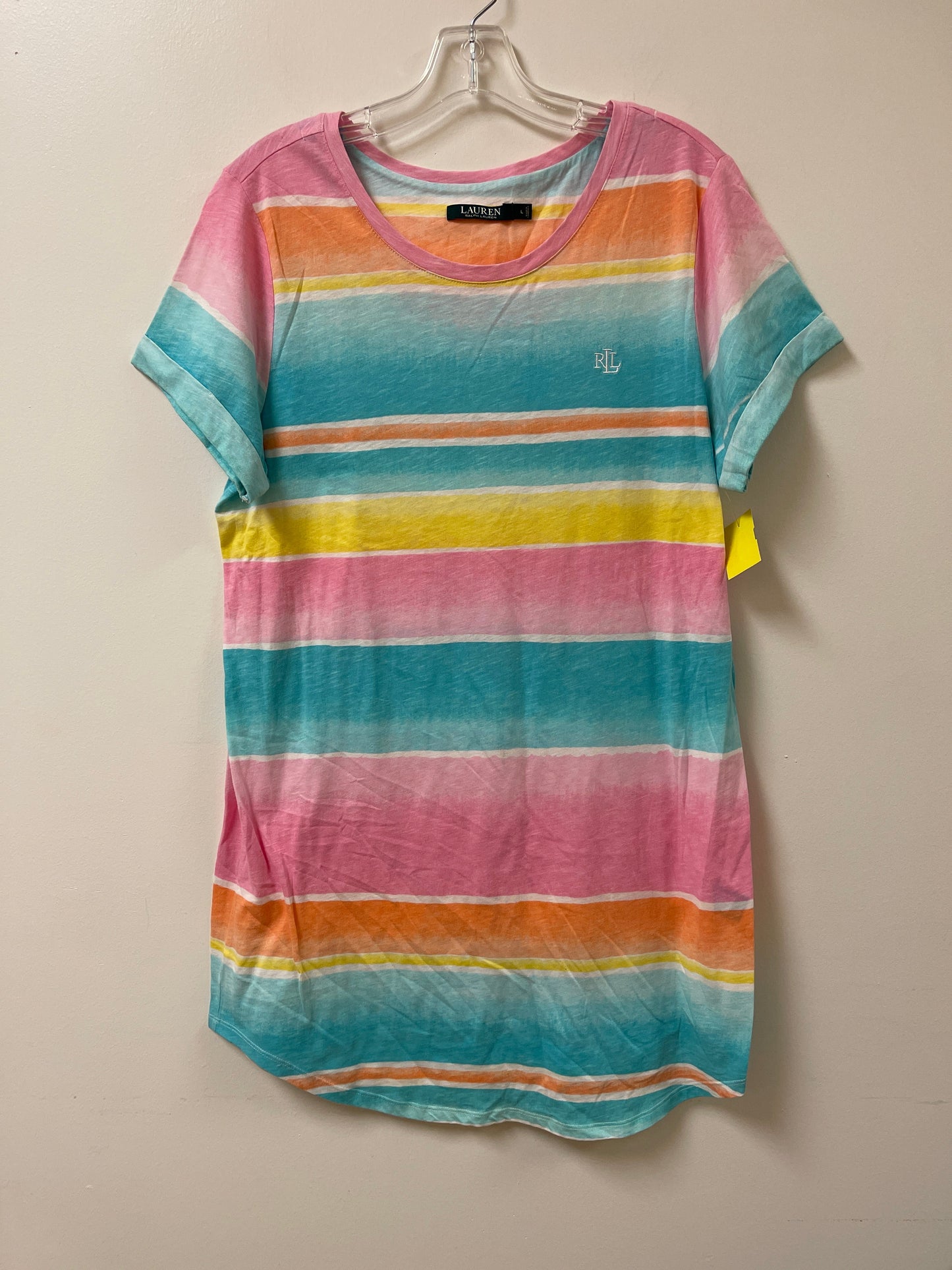 Dress Casual Short By Lauren By Ralph Lauren In Multi-colored, Size: L