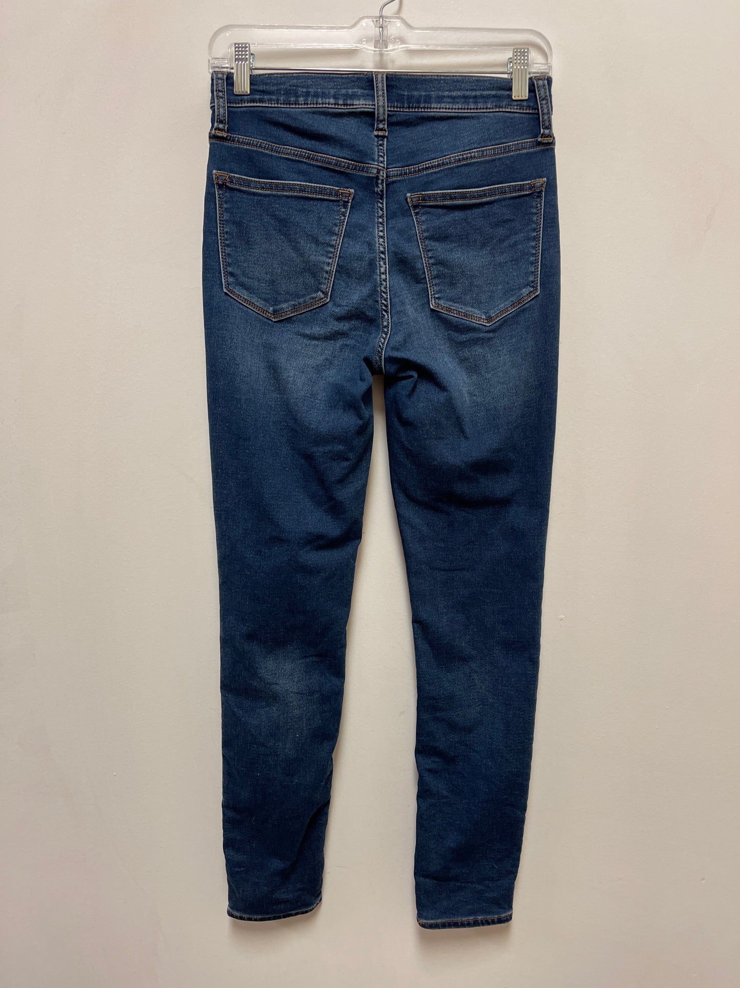 Jeans Skinny By J. Crew In Blue Denim, Size: 2