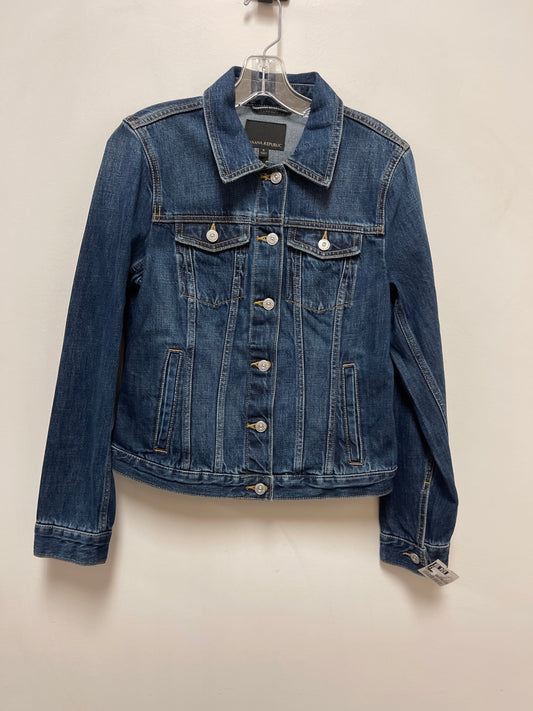 Jacket Denim By Banana Republic In Blue Denim, Size: S