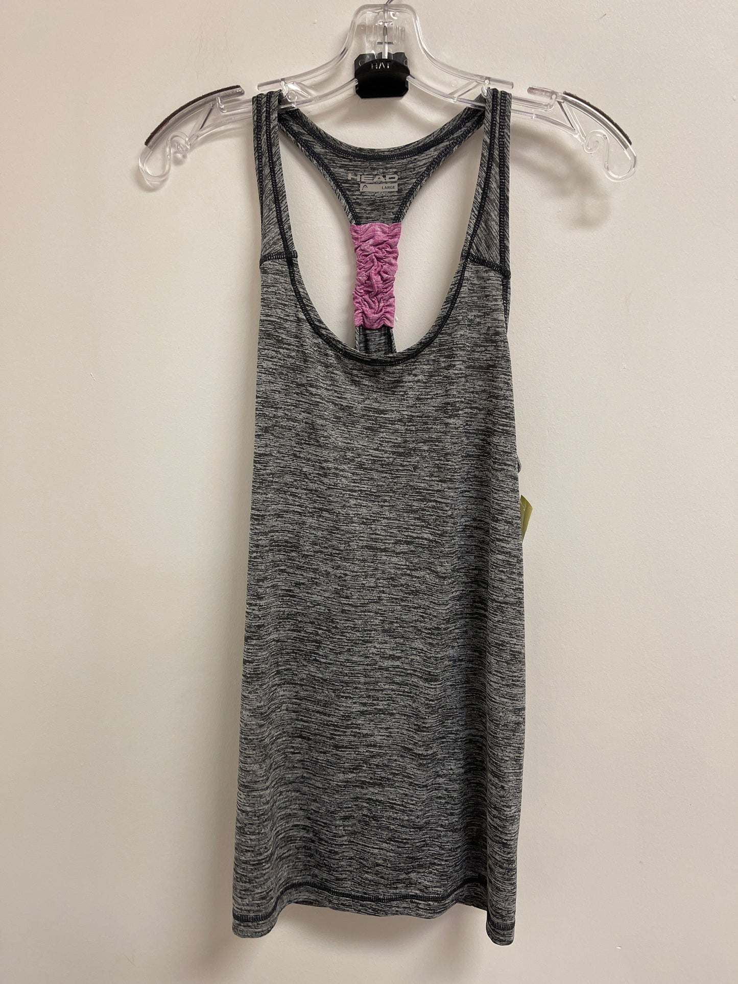 Athletic Tank Top By Head In Grey, Size: L