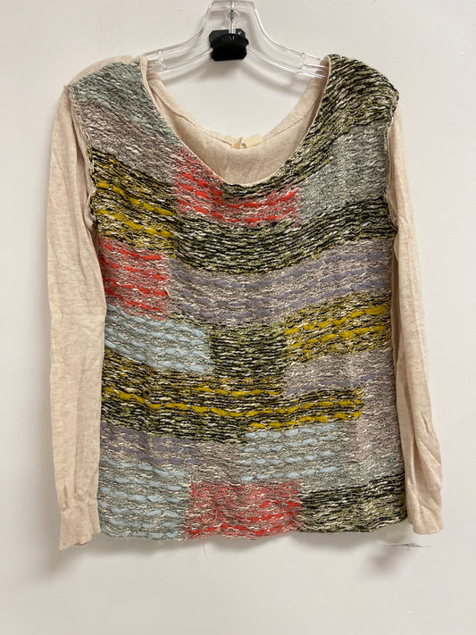 Top Long Sleeve By Moth In Multi-colored, Size: S