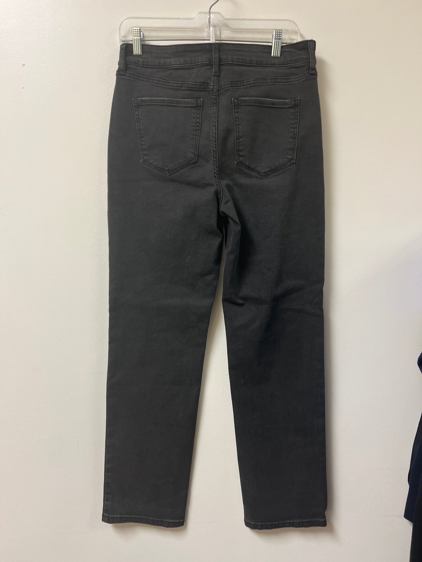 Jeans Straight By Nine West In Grey Denim, Size: 8