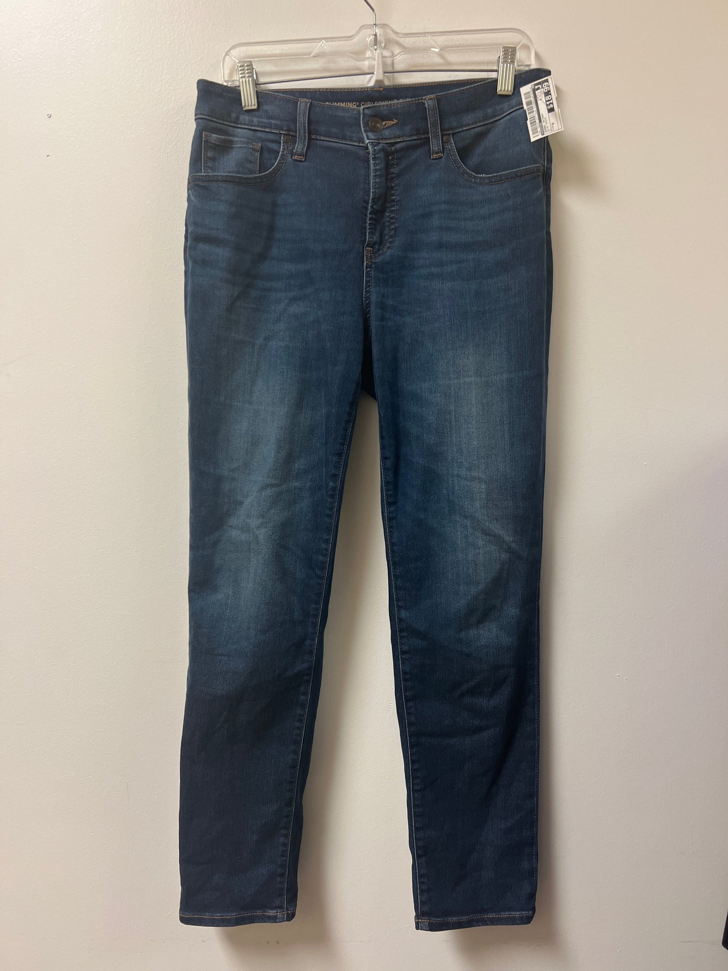 Jeans Skinny By Chicos In Blue Denim, Size: 6