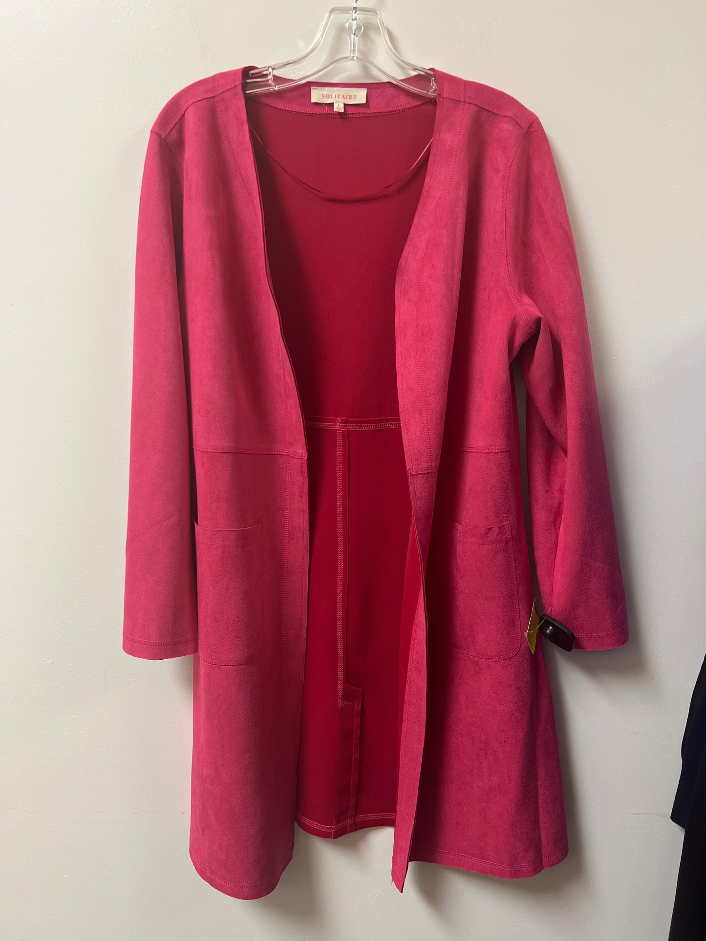 Coat Other By Solitaire In Pink, Size: L