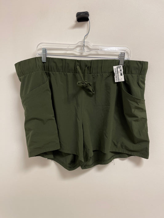 Athletic Shorts By All In Motion In Green, Size: 2x