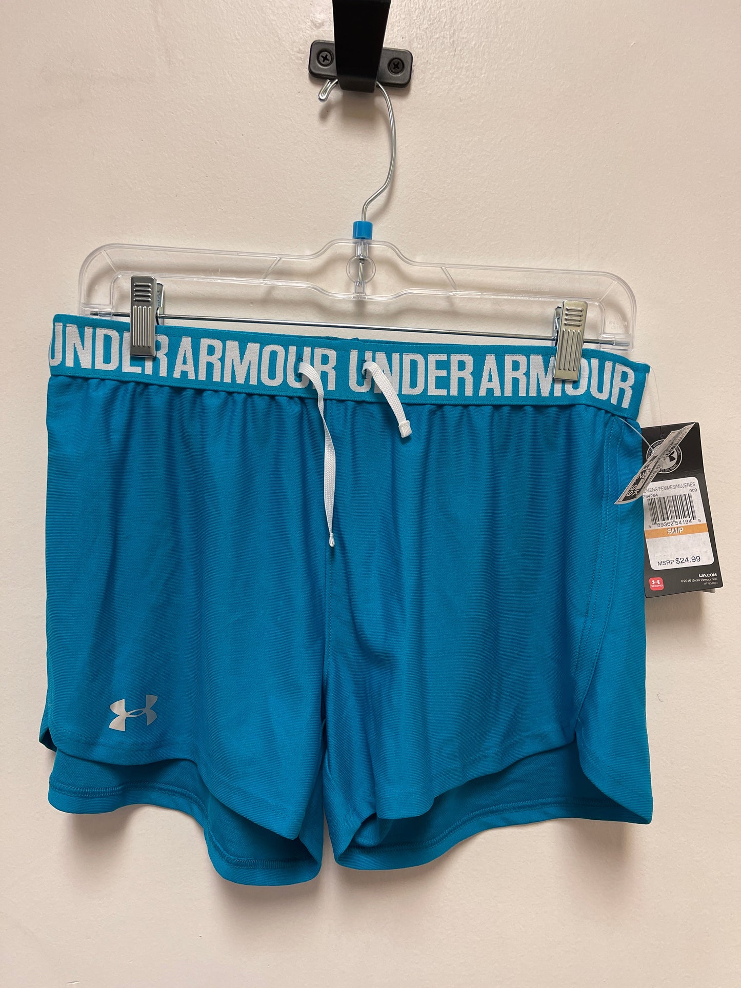 Athletic Shorts By Under Armour In Blue, Size: S