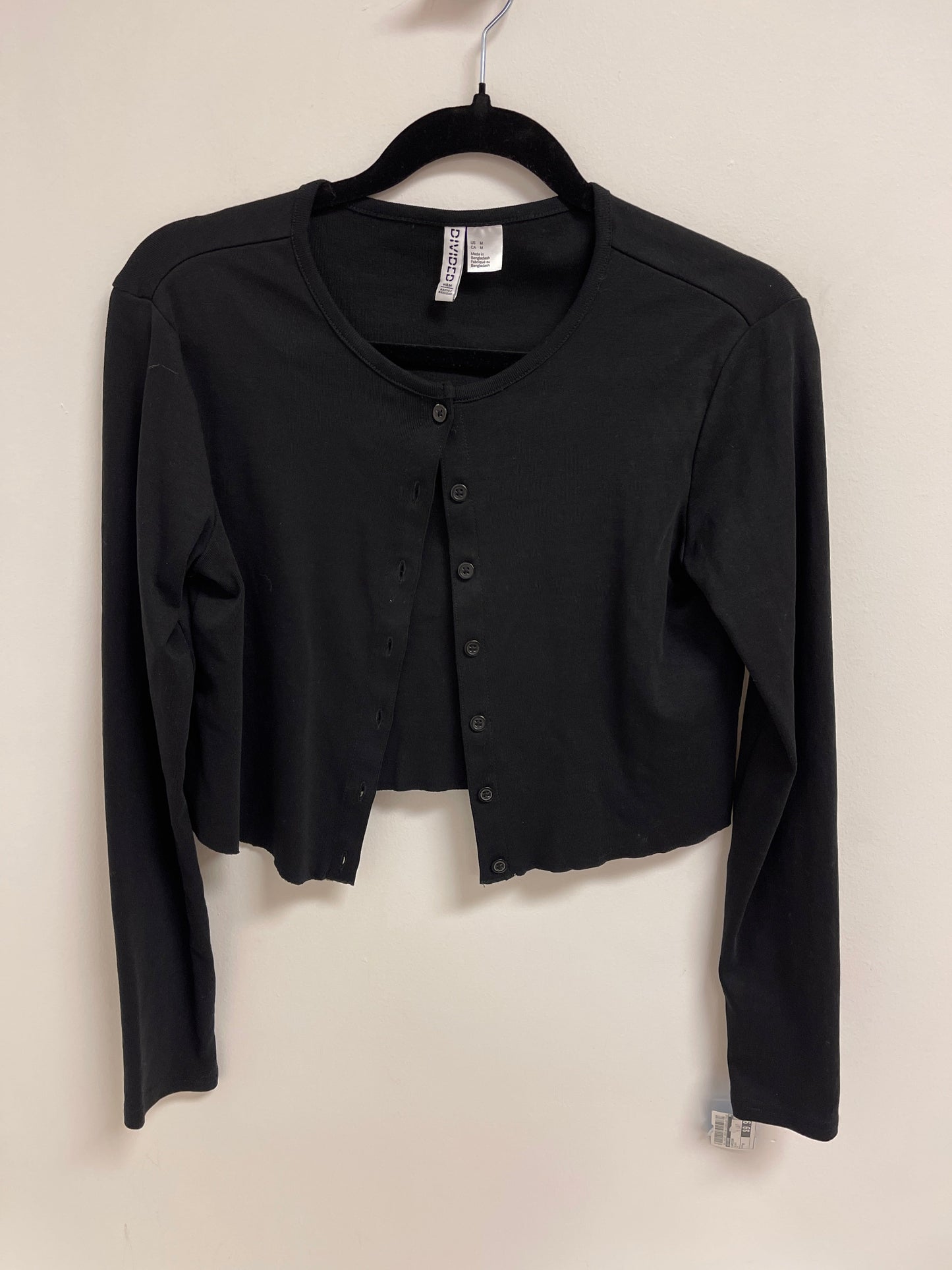 Cardigan By Divided In Black, Size: M