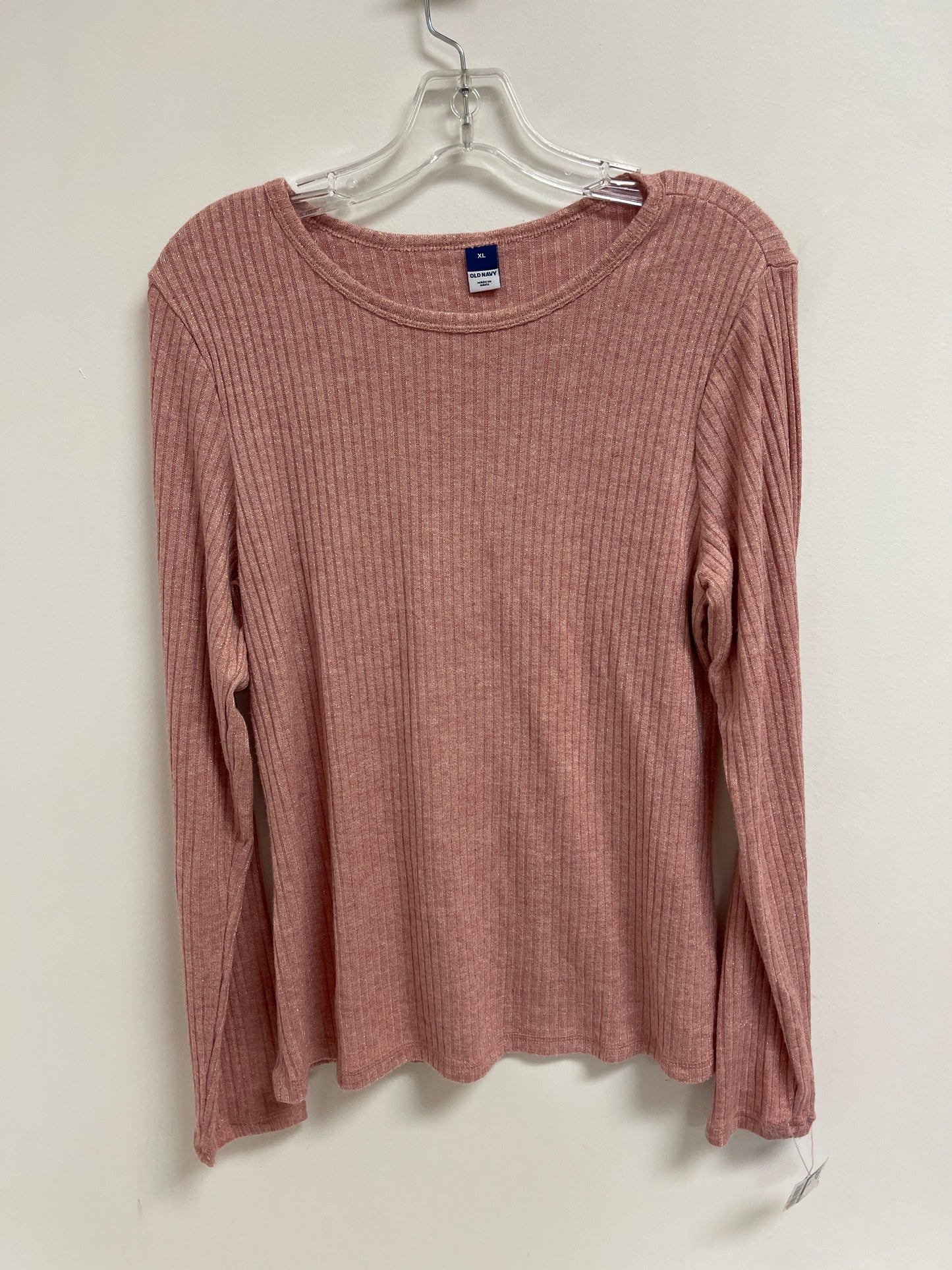 Top Long Sleeve By Old Navy In Pink, Size: Xl