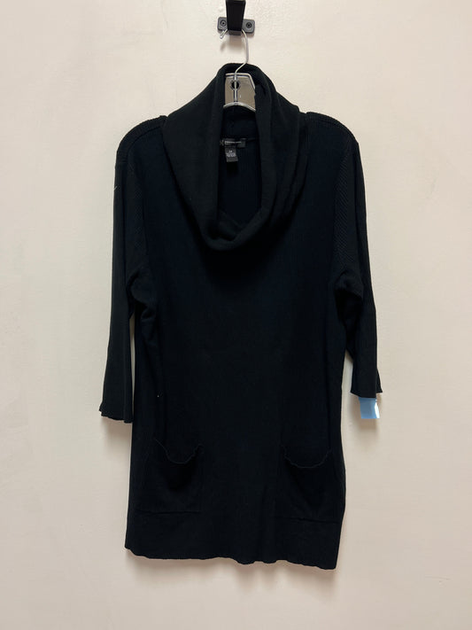 Tunic Long Sleeve By Inc In Black, Size: 2x