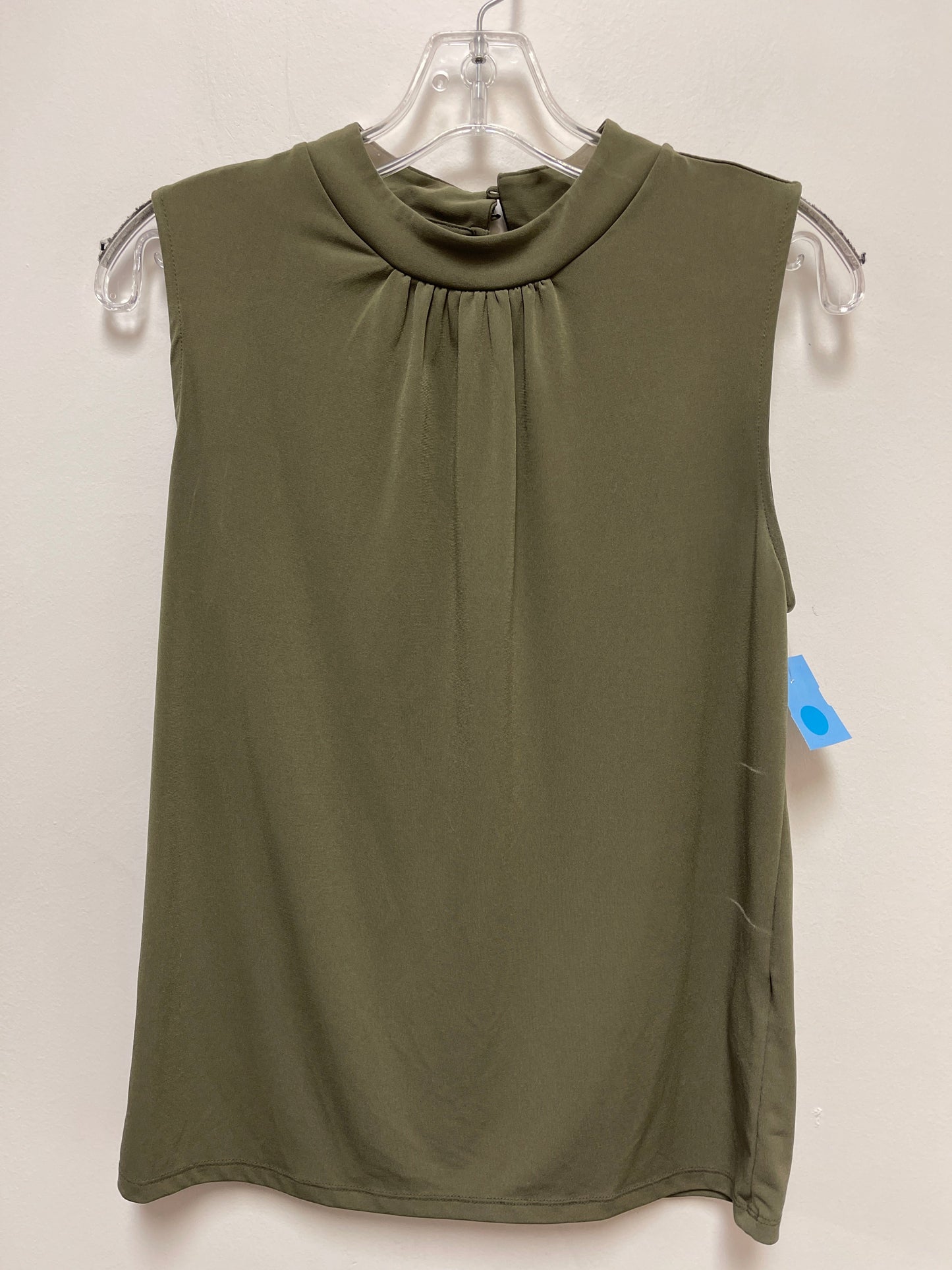 Top Sleeveless By Banana Republic In Green, Size: S