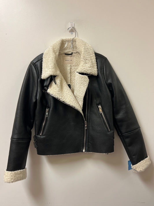 Jacket Faux Fur & Sherpa By Blanknyc In Black, Size: M